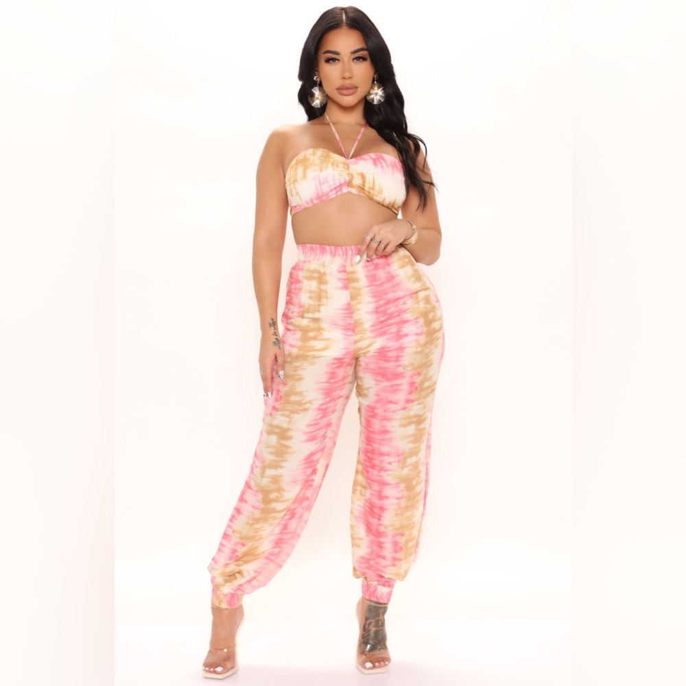 Tie dye jogger set